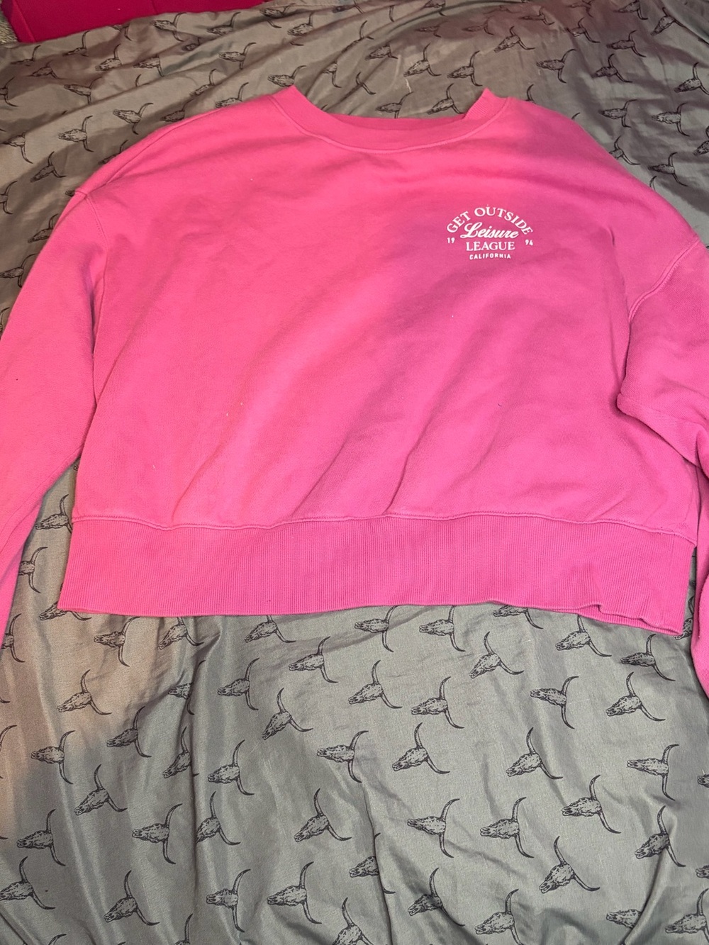 Pink Crewneck Sweatshirt -